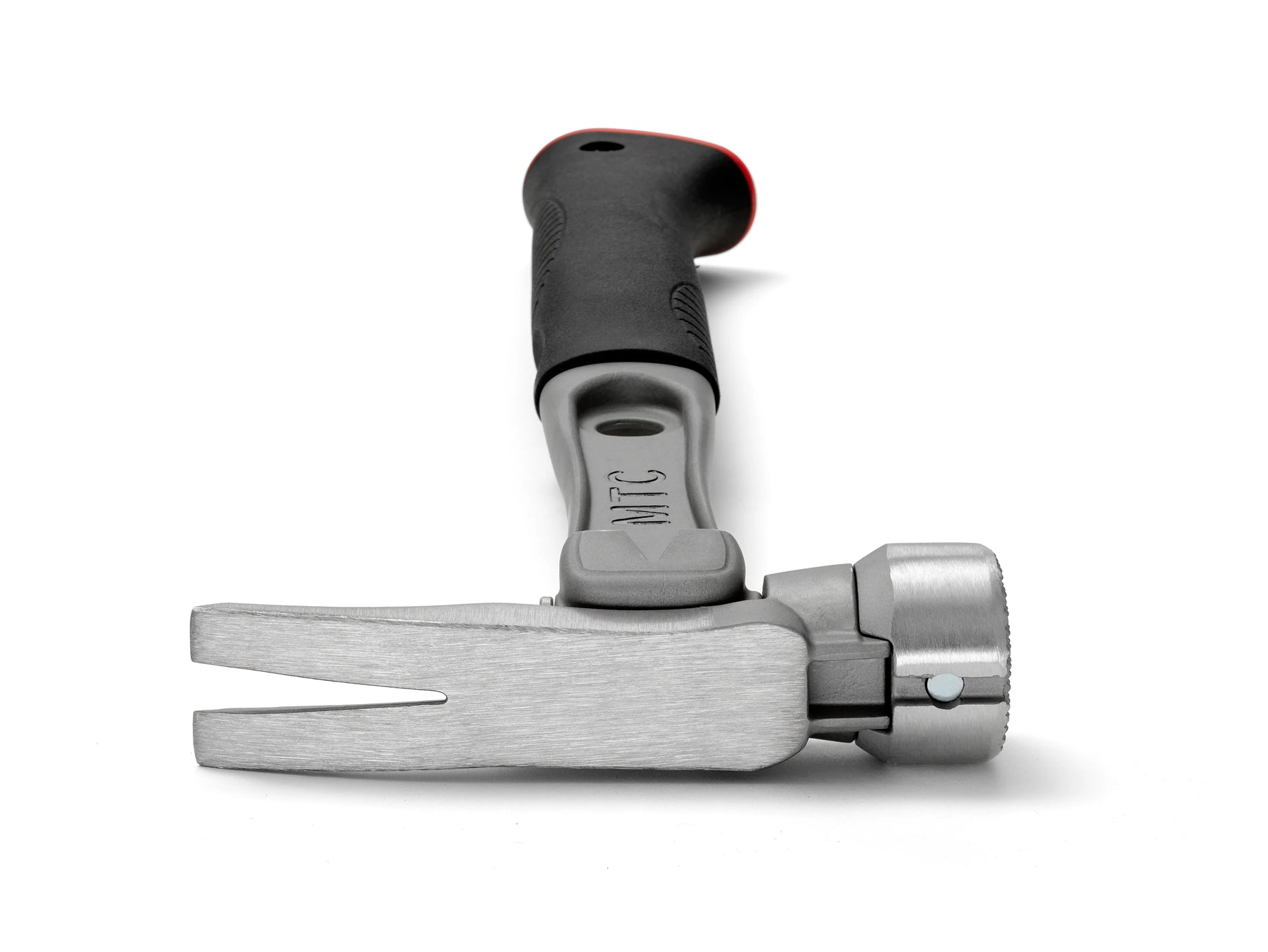 14" Titanium Handle O Nose Milled Face Red Curved Grip