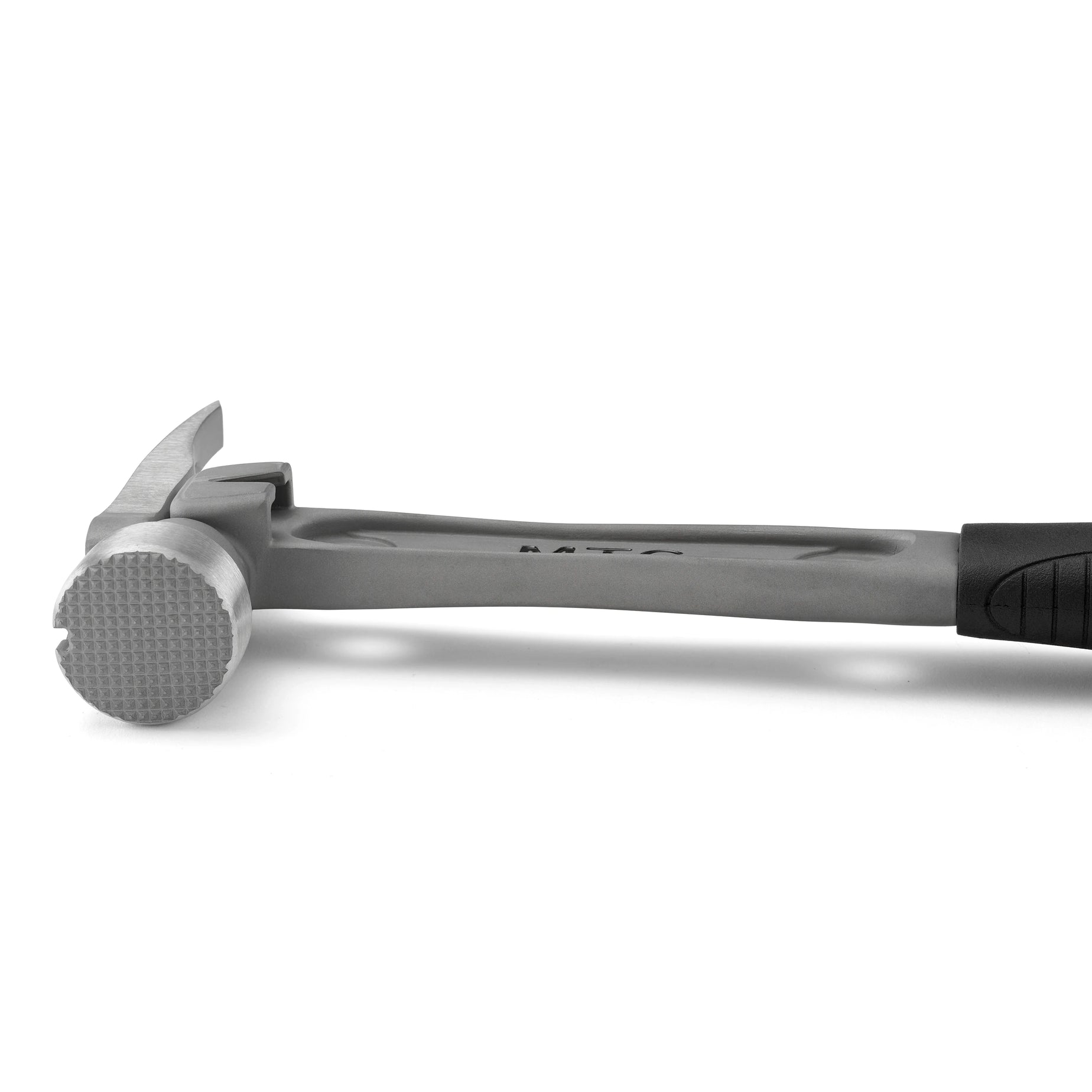 14" Titanium Handle O Nose Milled Face Red Curved Grip