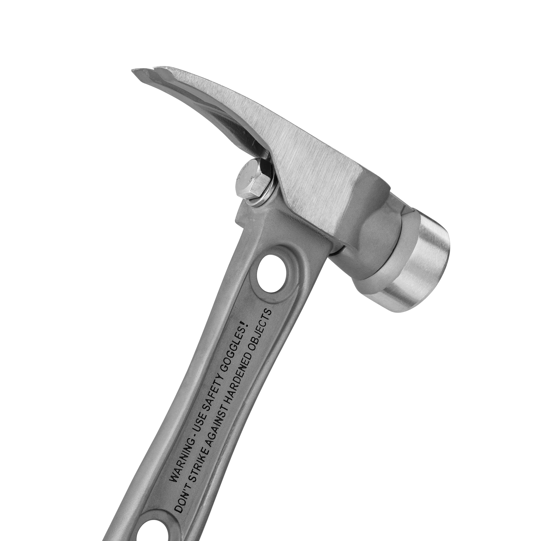 14" Titanium Handle O Nose Smooth Face Black Curved Grip