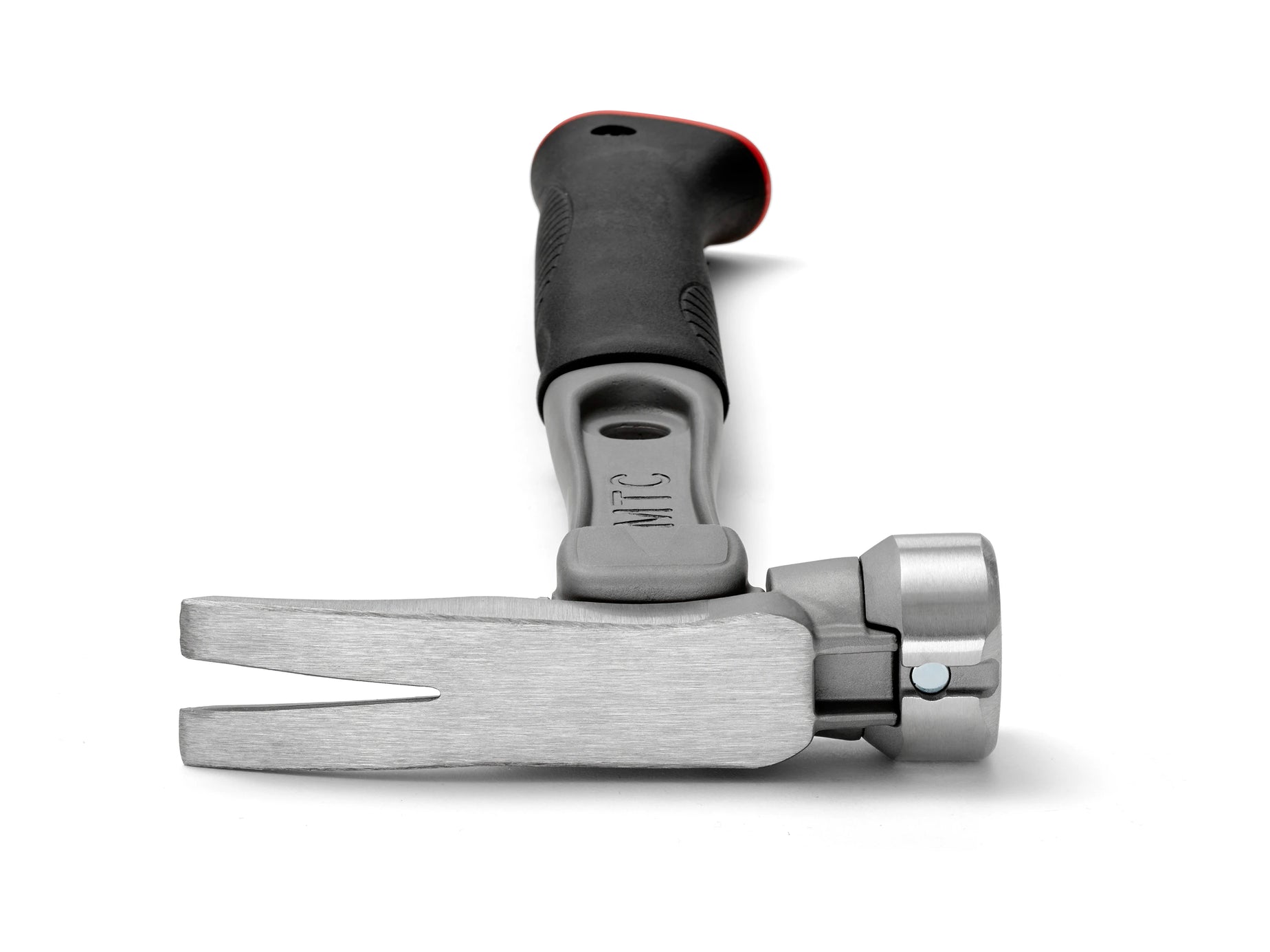 14" Titanium Handle O Nose Smooth Face Red Curved Grip