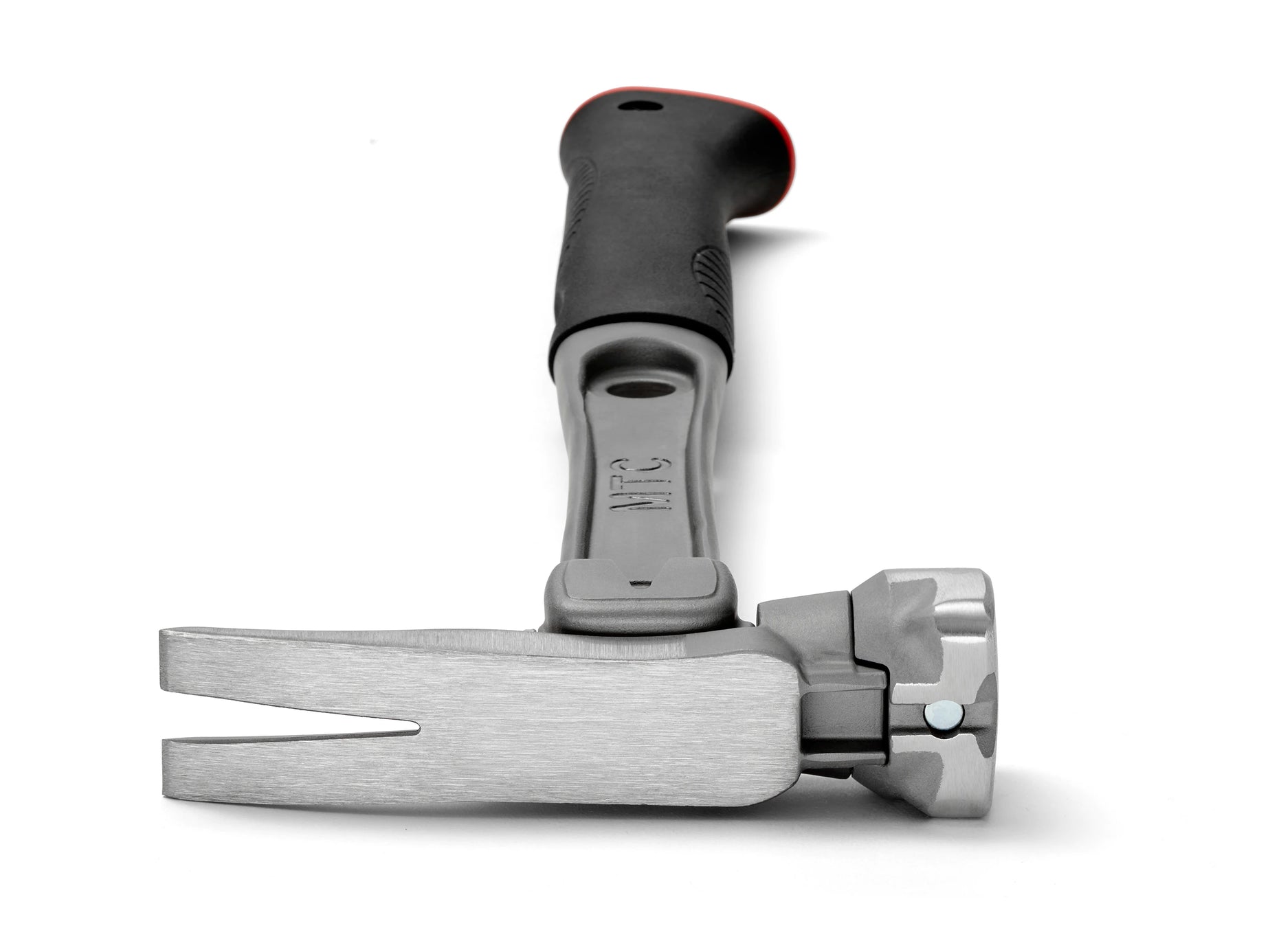 16" Titanium Handle D Nose Smooth Face Red Curved Grip