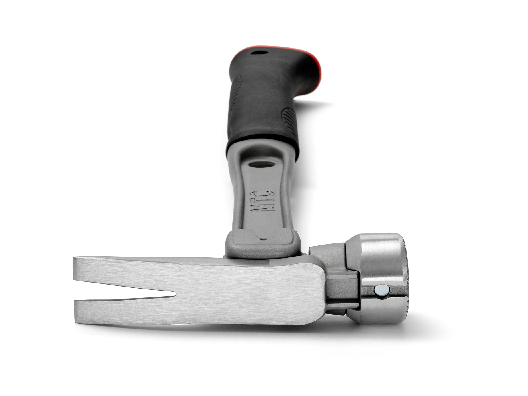 16" Titanium Handle O Nose Milled Face Red Curved Grip