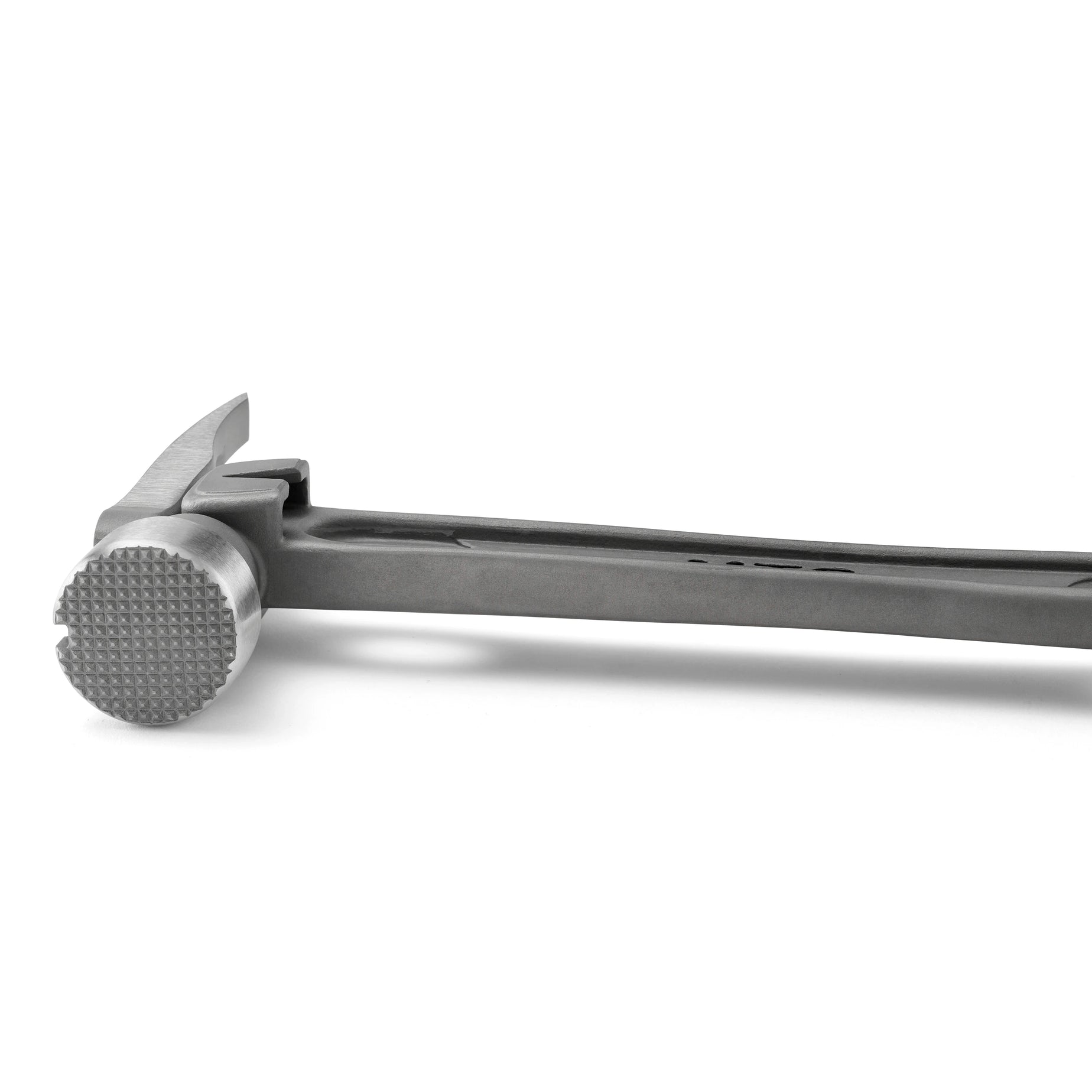 16" Titanium Handle O Nose Milled Face Red Curved Grip