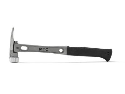 16" Titanium Handle O Nose Smooth Face Black Curved Grip