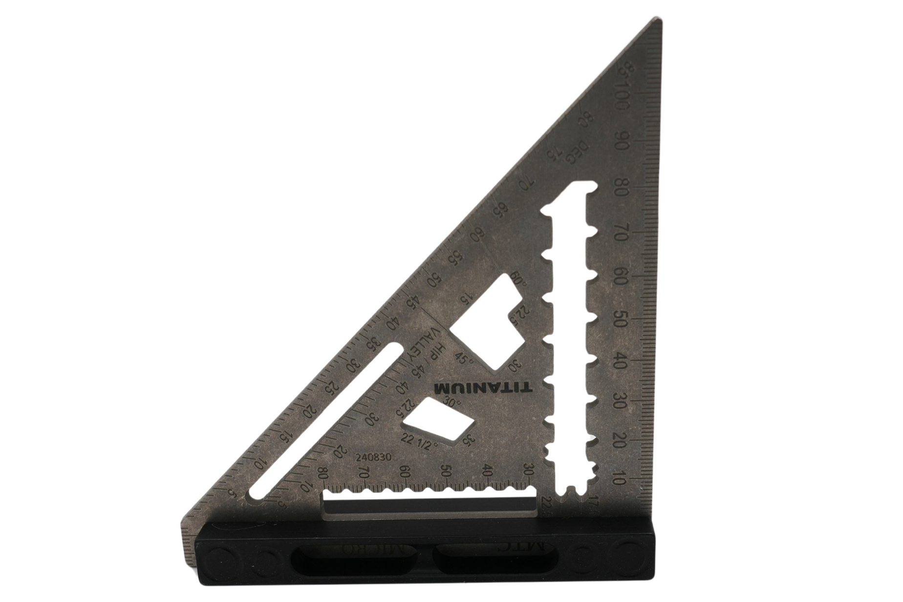 Titanium Micro Square