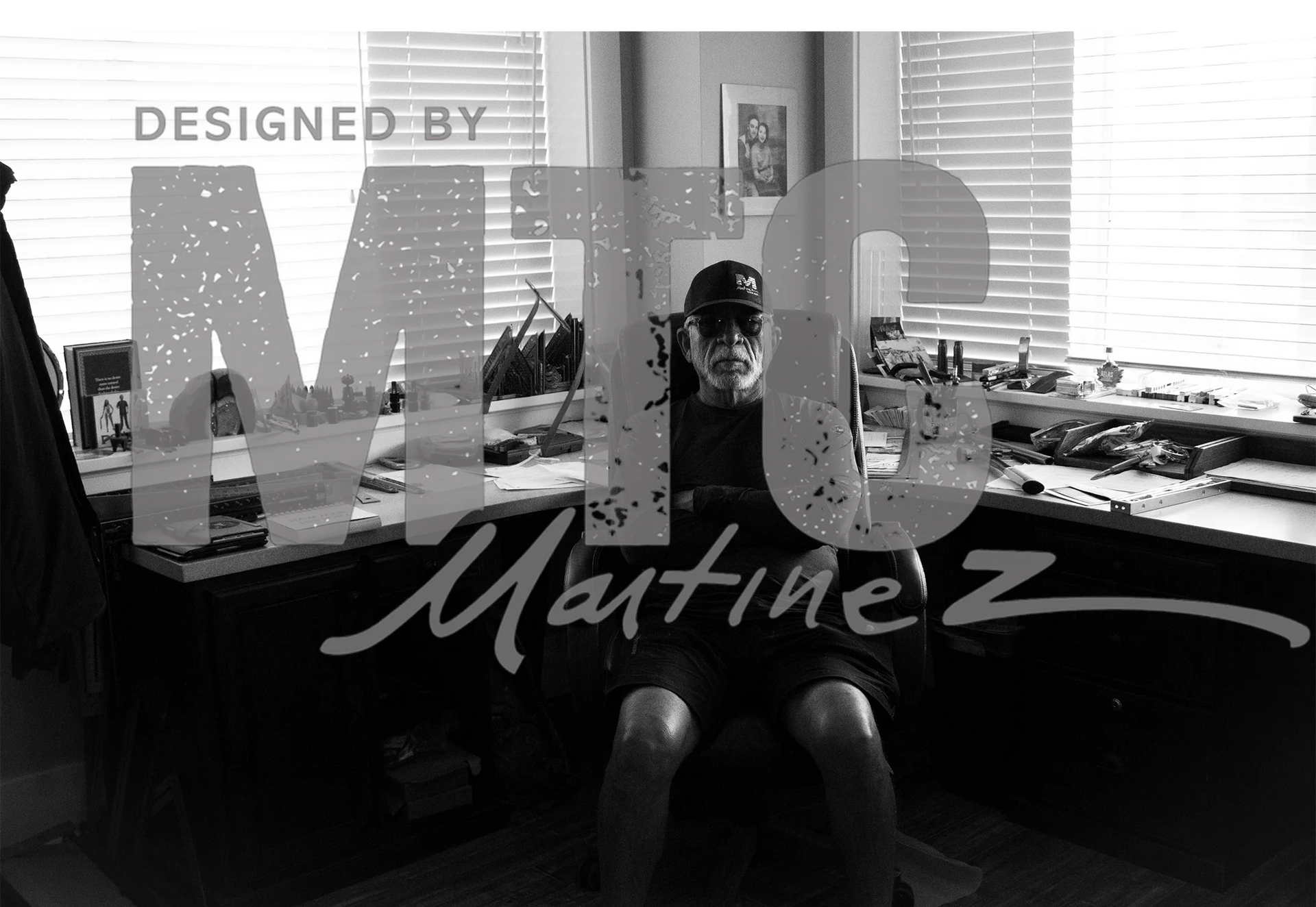 Person sitting in a room with 'MTC Martinez' branding overlaid